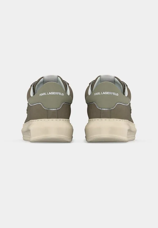 Мужские кроссовки kapri с рельефным кружевом Karl Lagerfeld, Light Khaki — фото 4