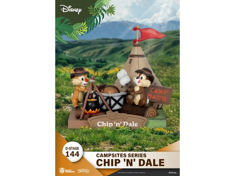 

DSTAGE ФИГУРА DISNEY СЕРИЯ CHIP AND CHOP CAMPsites Inna marka