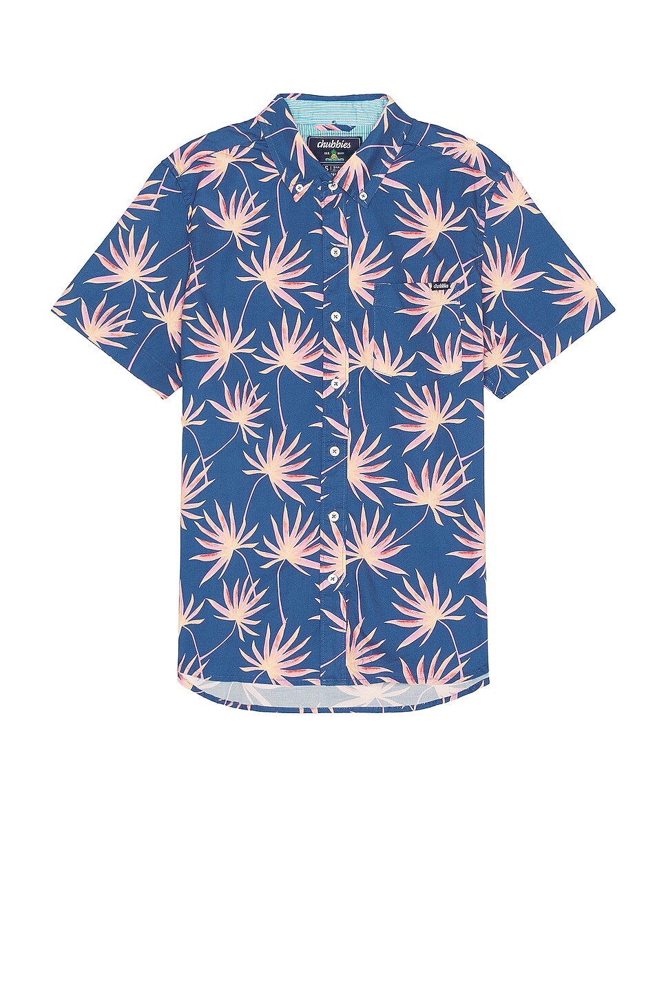 

Рубашка Chubbies The Birds Of Pardise Friday, цвет Dusty Blue