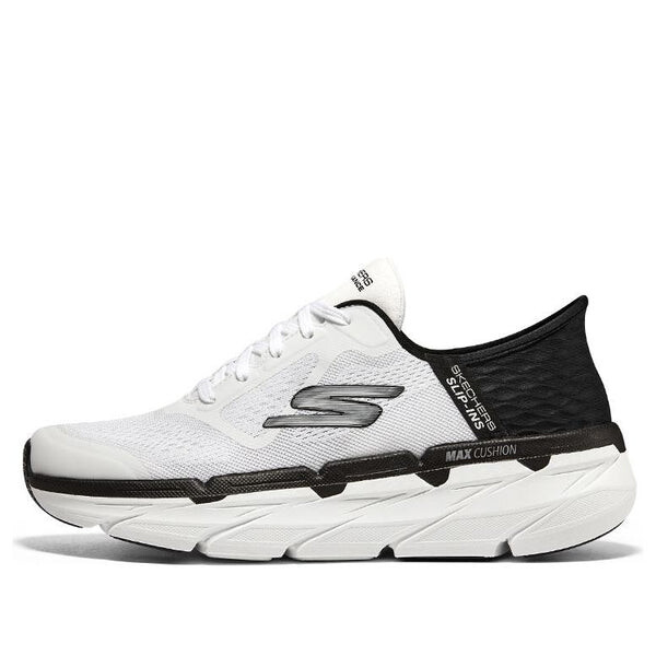 

Кроссовки max cushioning premier slip-ins 'white black' Skechers, белый