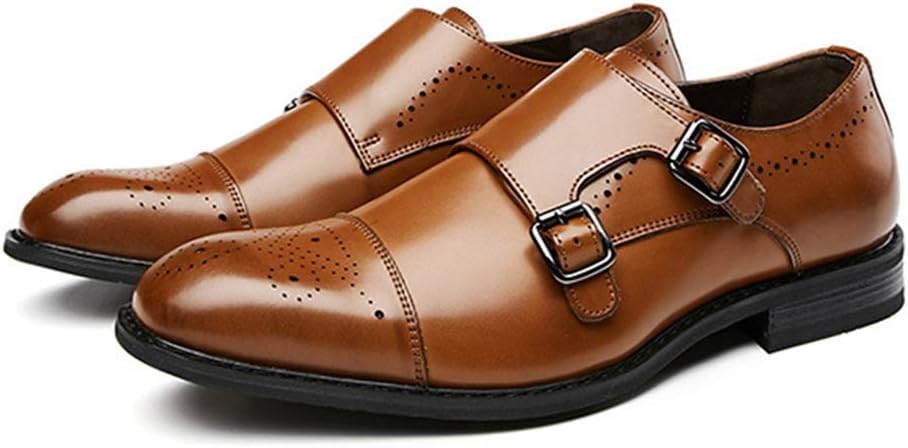 

Мужские монашеские туфли, рабочие, банкетные, свадебные туфли, ретро из коровьей кожи, деловые кожаные туфли, обувь, черные - 41/UK 7.5/US 8 Grvpm