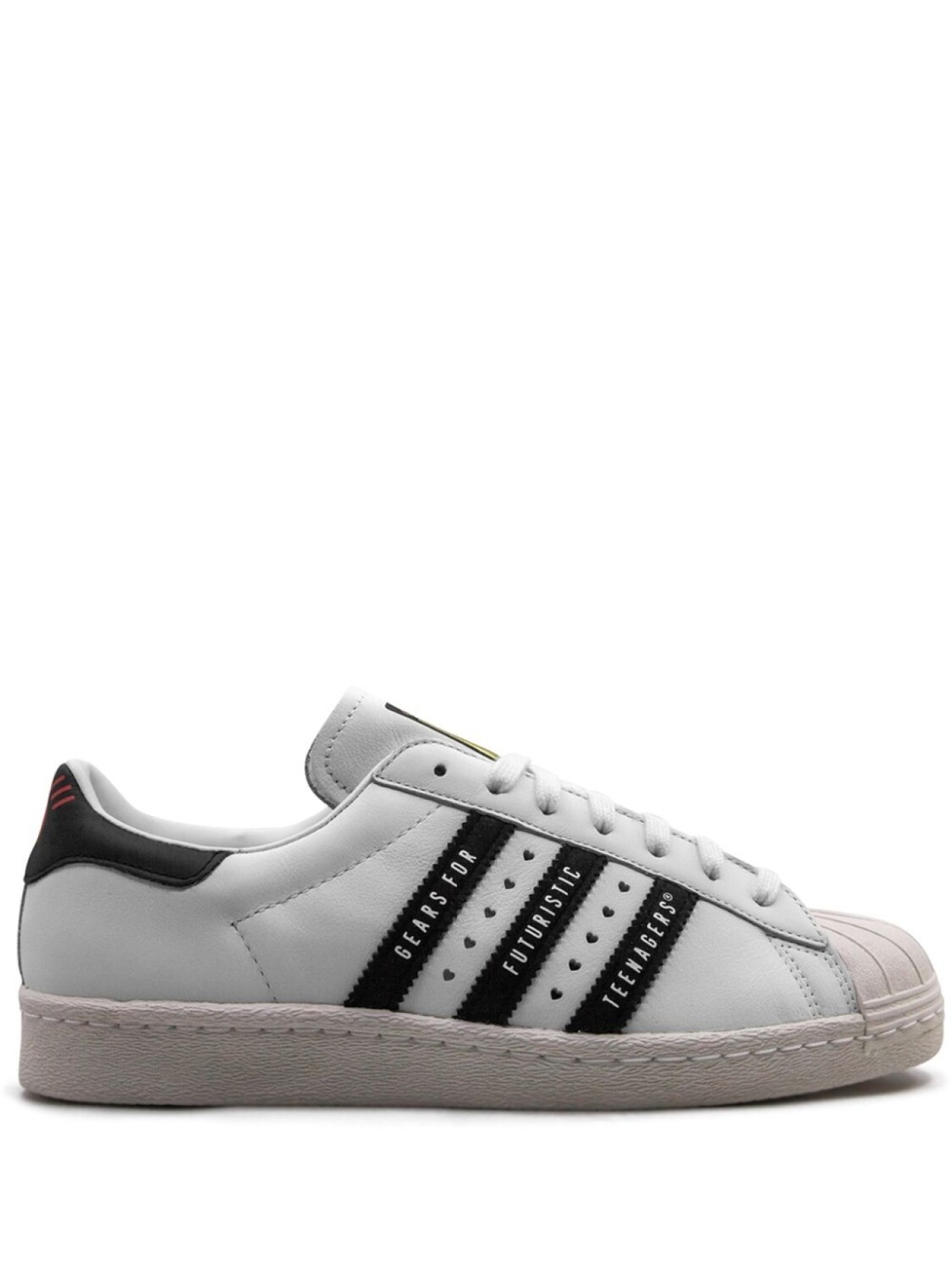 

Кроссовки Adidas х Human Made Superstar 80s, серый/черный