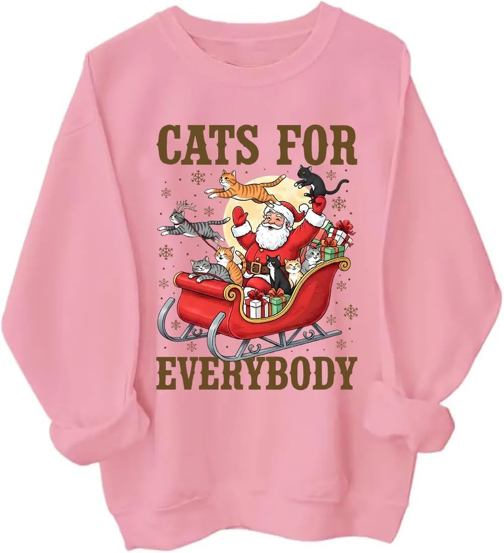 

Толстовка Ugly Christmas Sweater Cats For Everybody BTGRL
