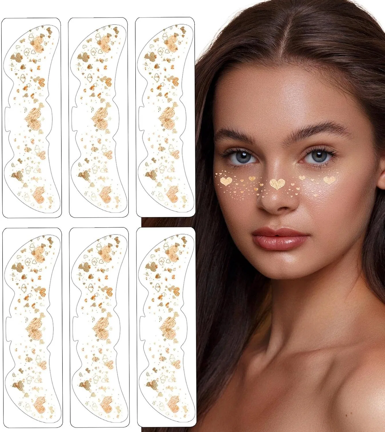 Патчи для глаз с коллагеном и золотом, 24K Collagen Eye Treatment, Generic