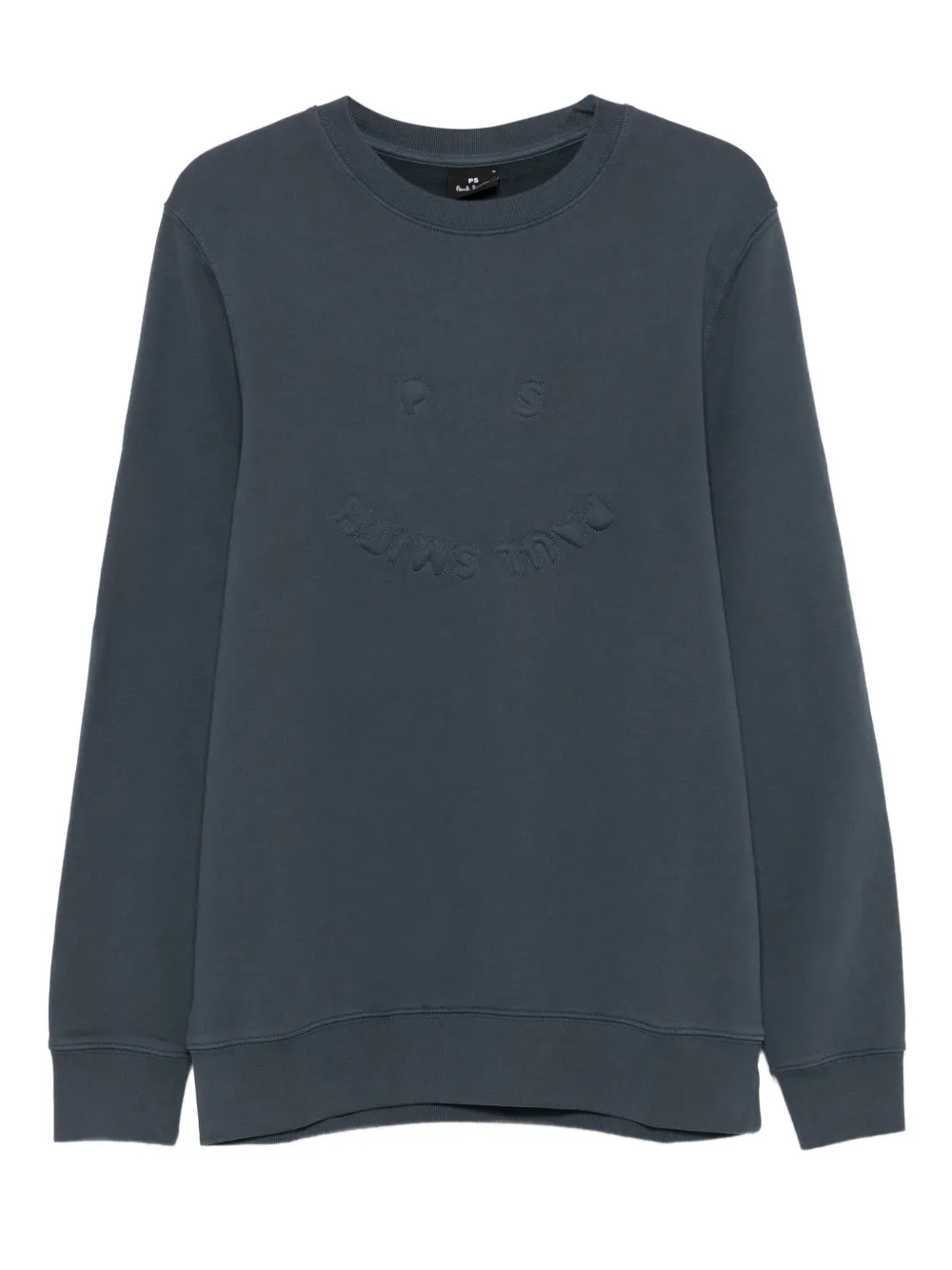 

Толстовка с тисненым декором PS Paul Smith, синий