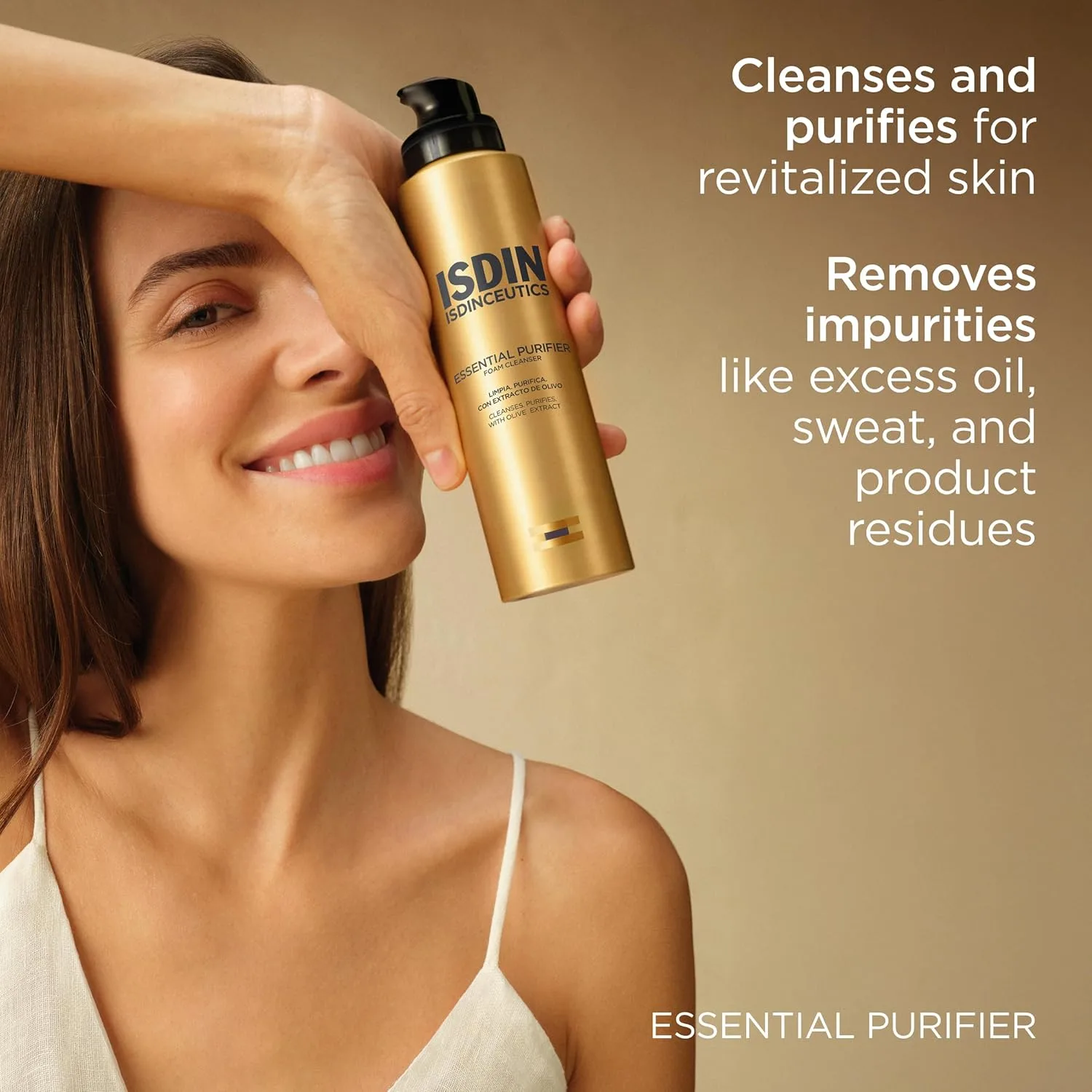 Гель для умывания Isdin — Ceutics Essential Purifier, пенящееся очищающее средство на водной основе, удаляет до %, 150 мл — фото 4