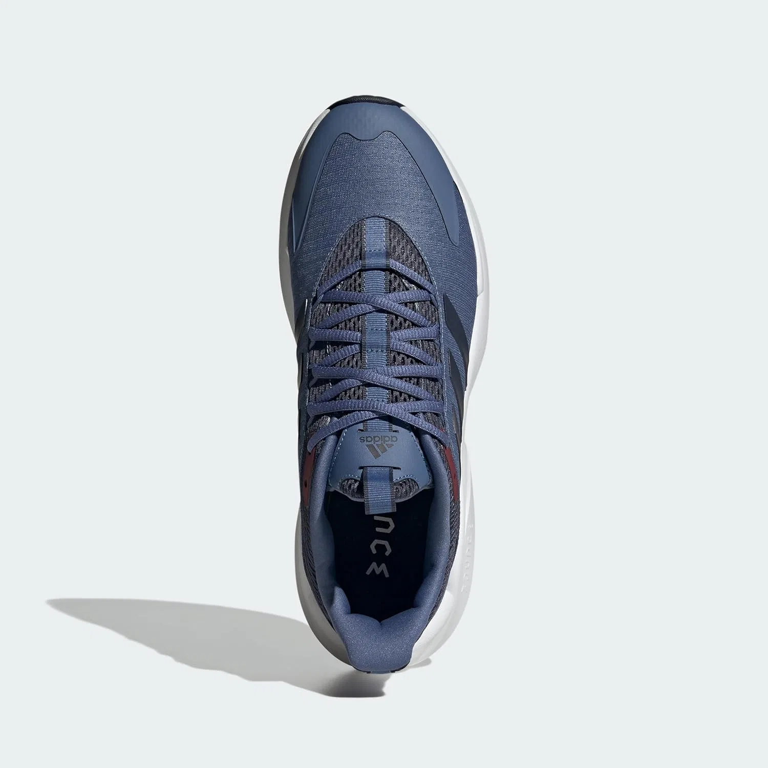 Мужские кроссовки Adidas Alphaedge + для бега, Crew Blue Shadow Navy Shadow Red — фото 3