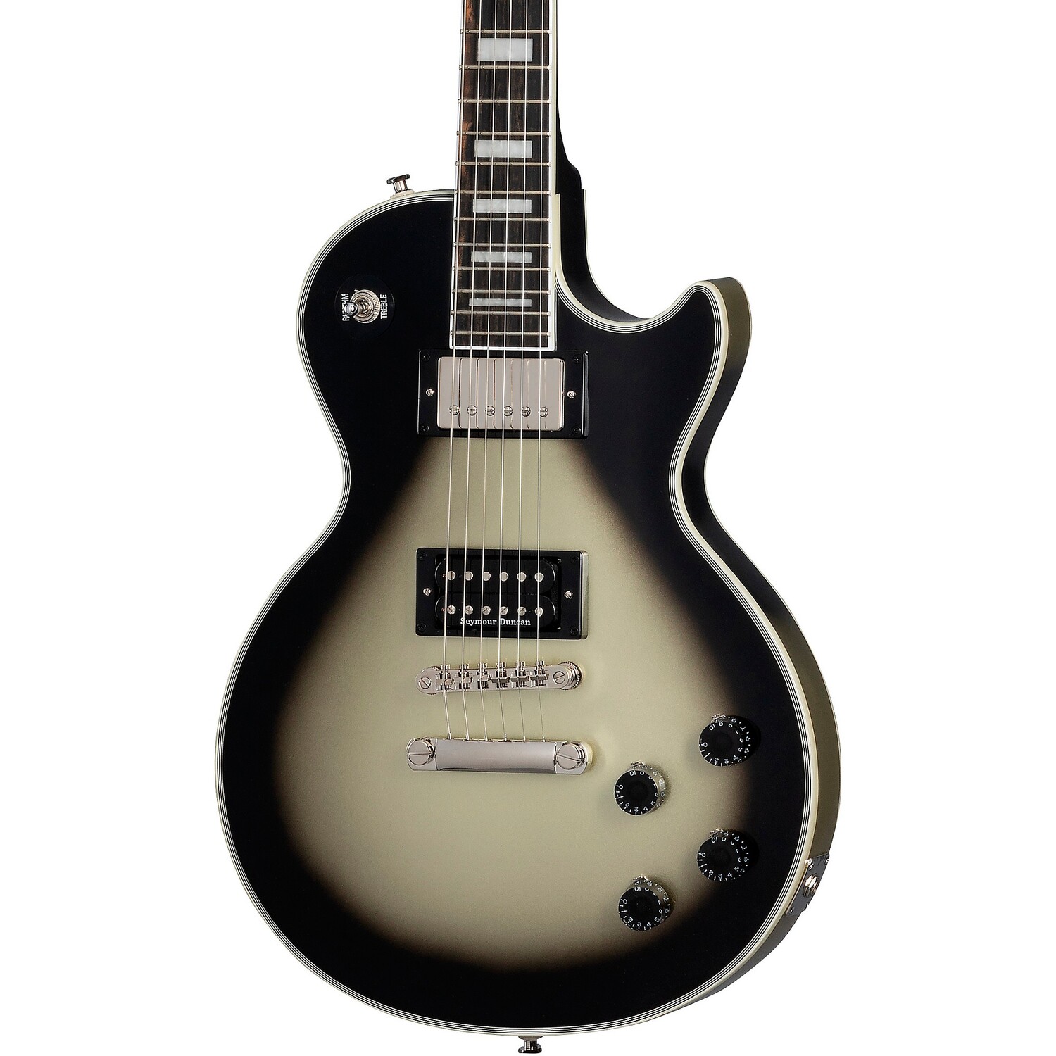 

Коллекция Epiphone Adam Jones Les Paul Custom Art: электрогитара Эрнста Фукса "ANTI-LAOKOON 1965" Antique Silverburst