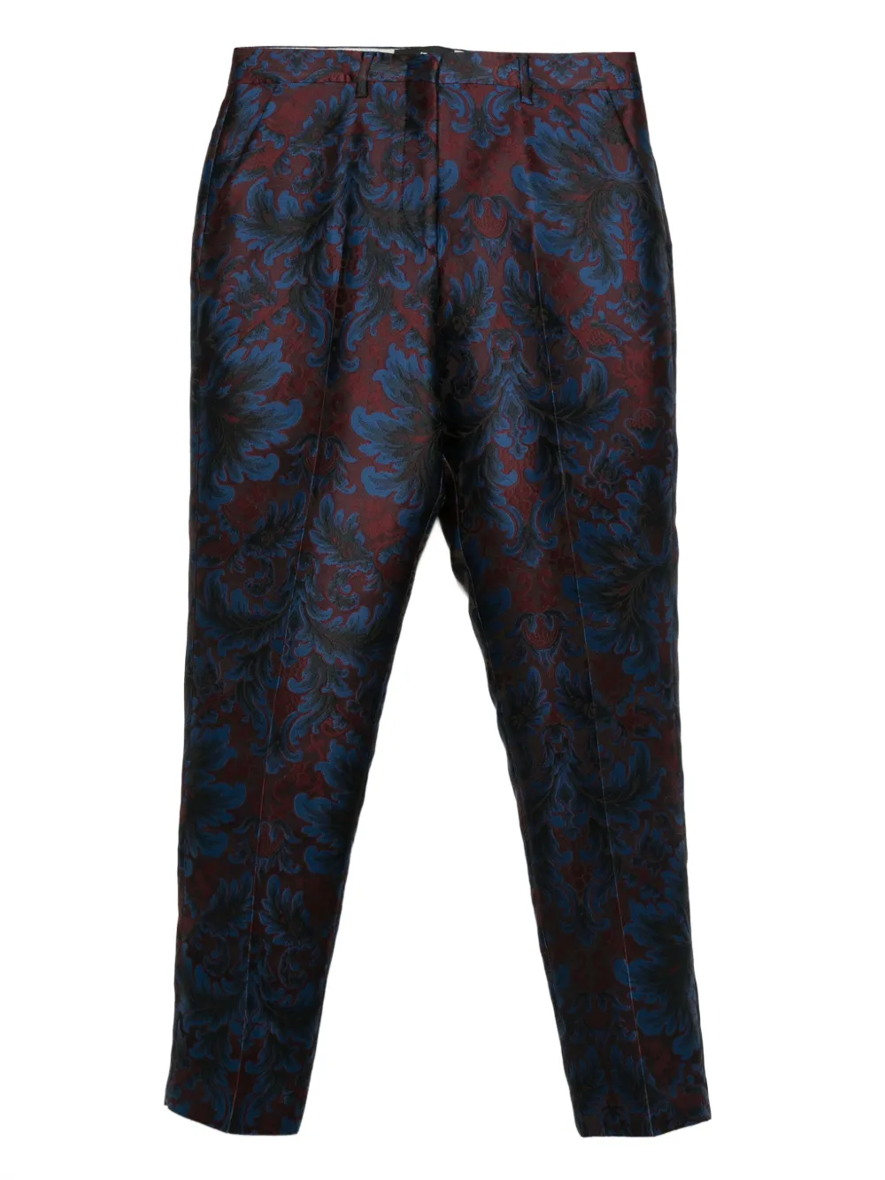 

Брюки с принтом Damask ETRO, синий