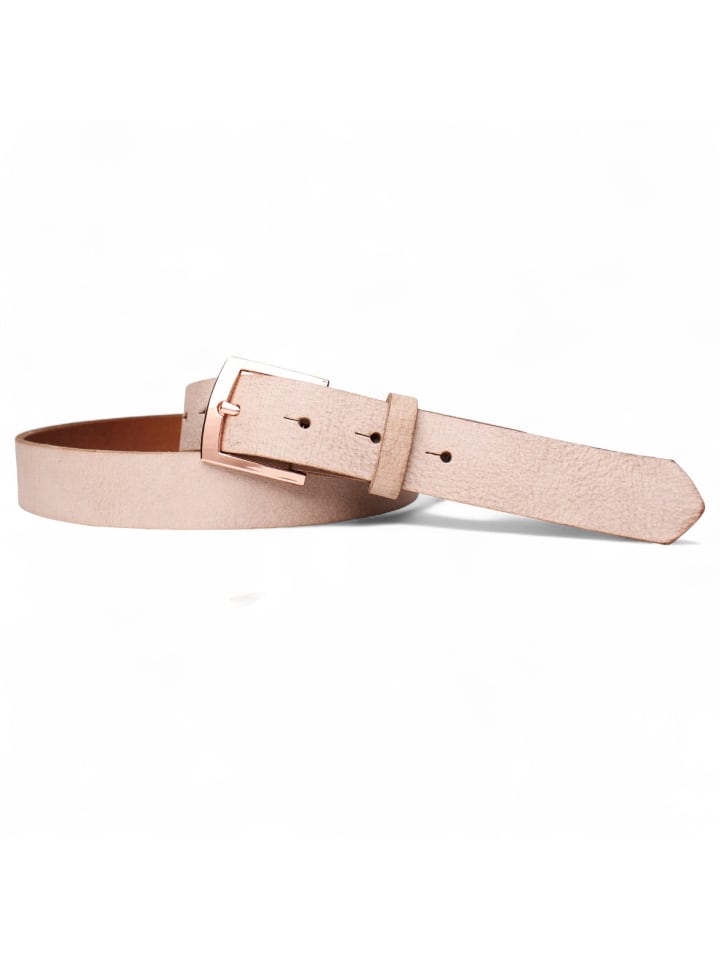 

Женский кожаный ремень, золотой, серо-коричневый FRONHOFER