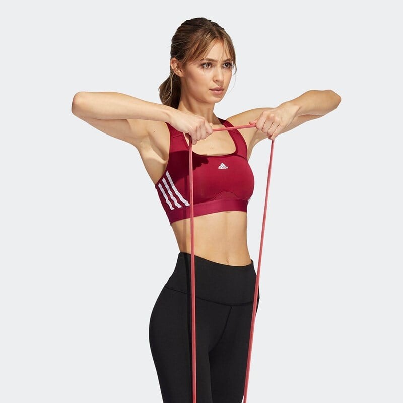 

Женский спортивный бюстгальтер для тренировок PowerReact Adidas, фиолетовый