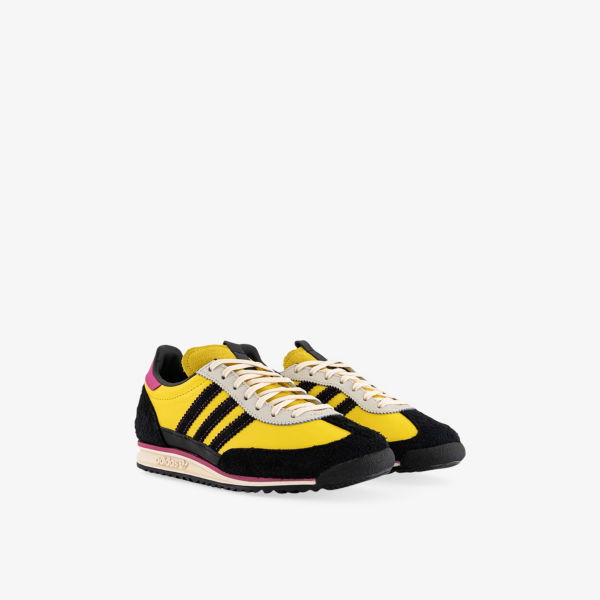 Кроссовки кожаные Adidas Sl 72, черный — фото 3