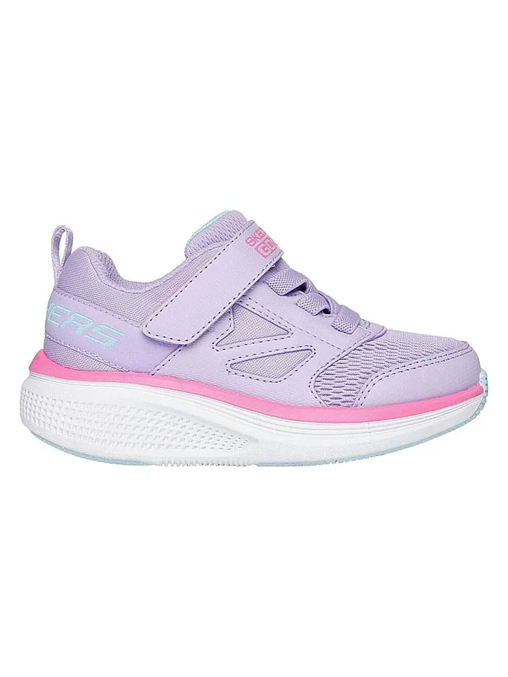Сникерсы с дышащим верхом Skechers лиловые