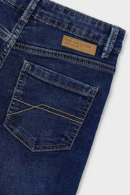 Шорты джинсовые детские Mayoral, синий — фото 3