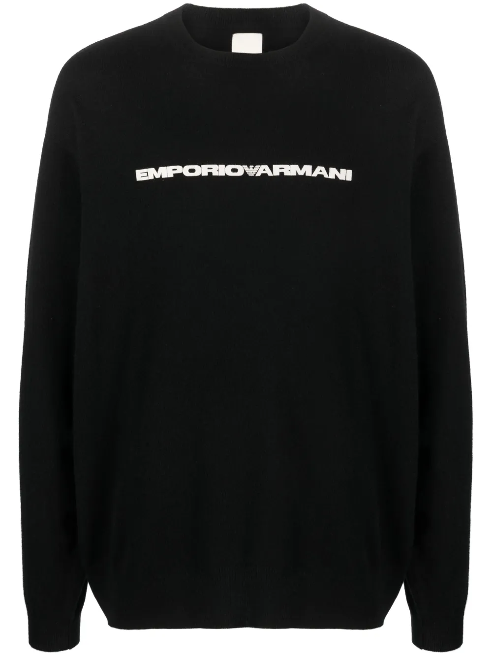 

Джемпер с логотипом EMPORIO ARMANI, черный