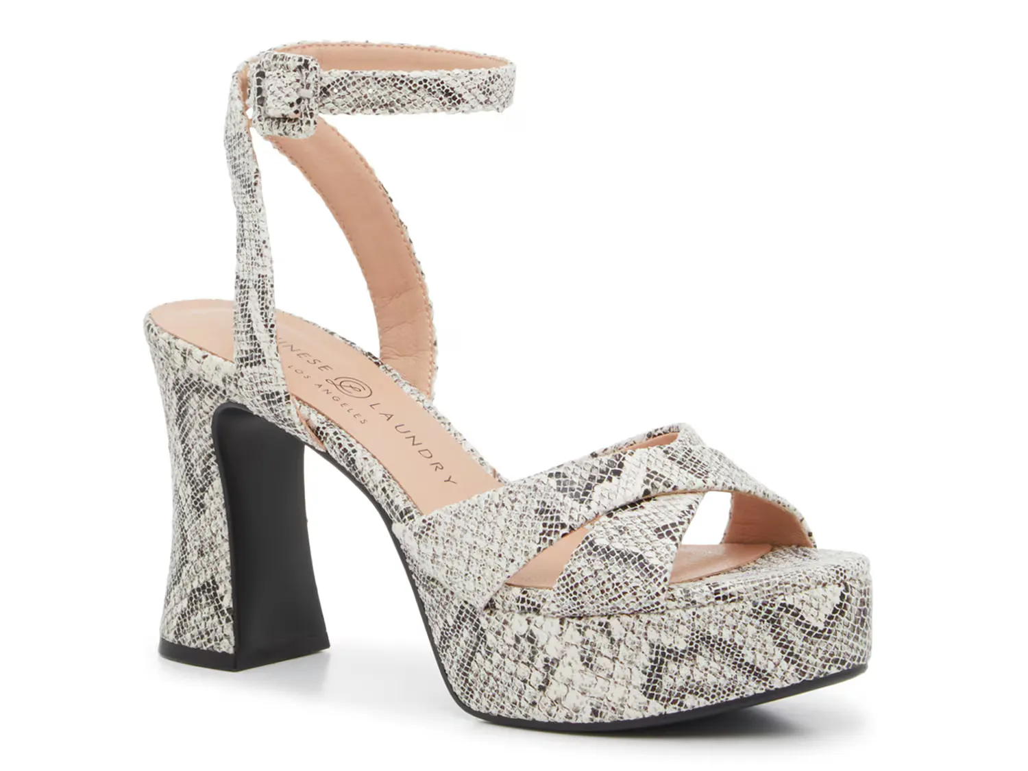 

Сандалии Thorie Sandal Chinese Laundry, цвет black_ivorysnakeprintsynthetic