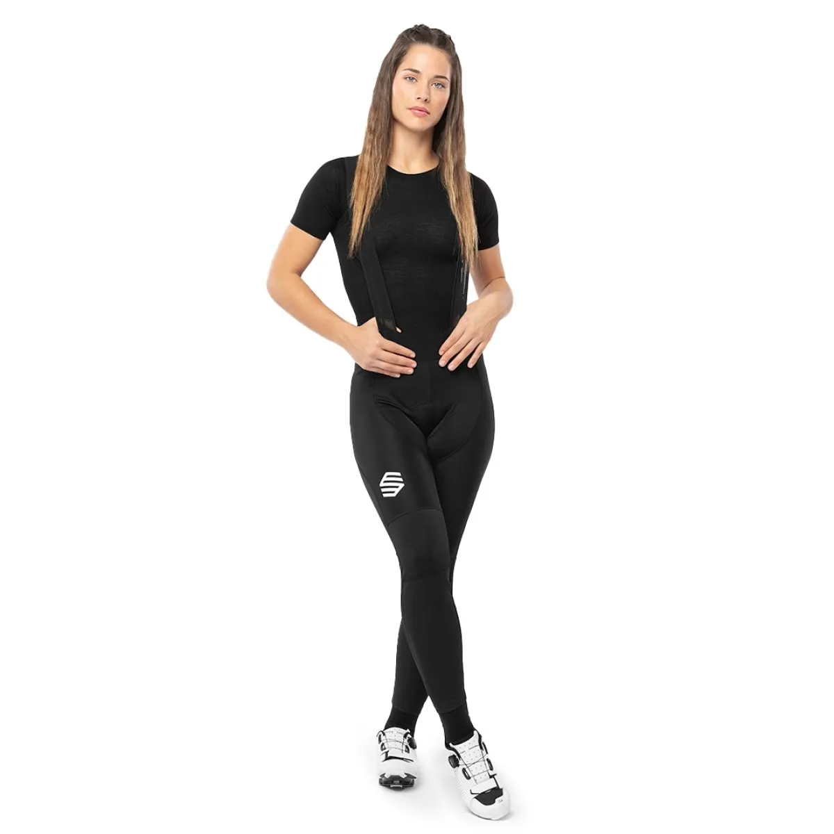 

Длинные велошорты для женщин BX Trento Siroko, черный