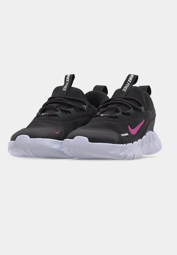 Кроссовки для бега по шоссе free ride Nike Performance, Black/Playful Pink/Anthracite/White — фото 3