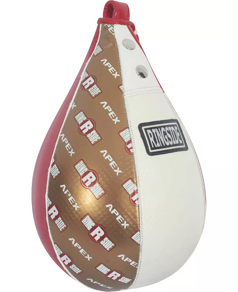 

Сумка Apex Speed ​​Bag со стороны рингсайда Ringside, красный/белый