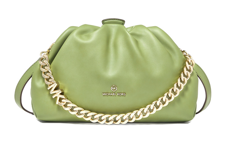 

MICHAEL KORS Сумка Nola из искусственной кожи, сумка через плечо, женская, небольшого размера, цвет авокадо-зеленый