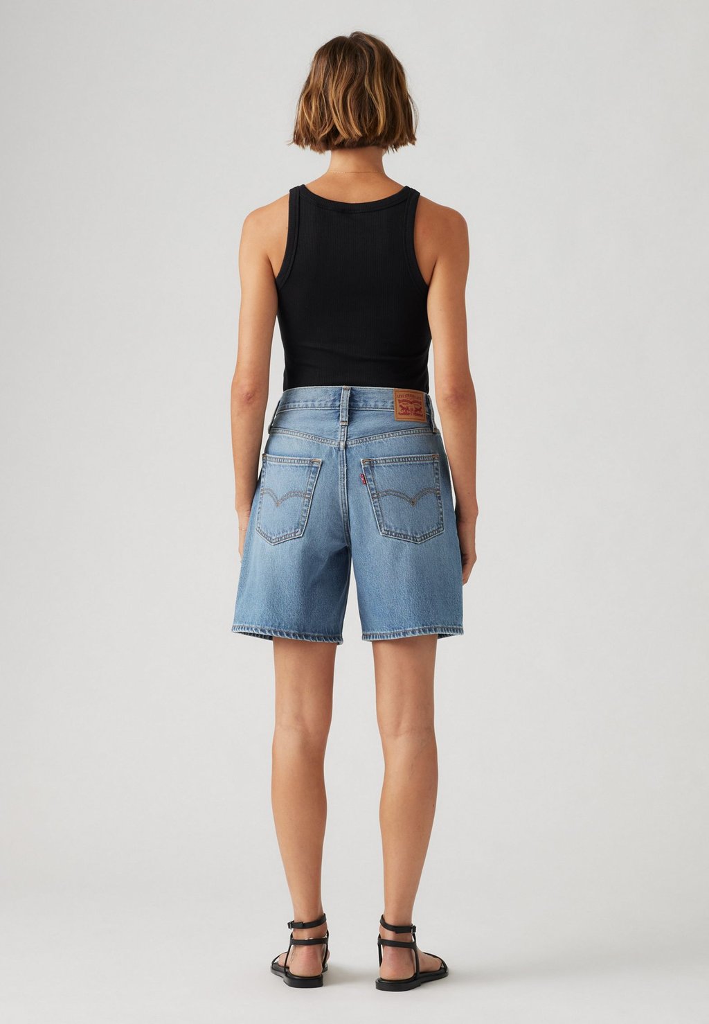 Джинсовые шорты 94 BAGGY SHORT Levi's, цвет Study Group Short — фото 3