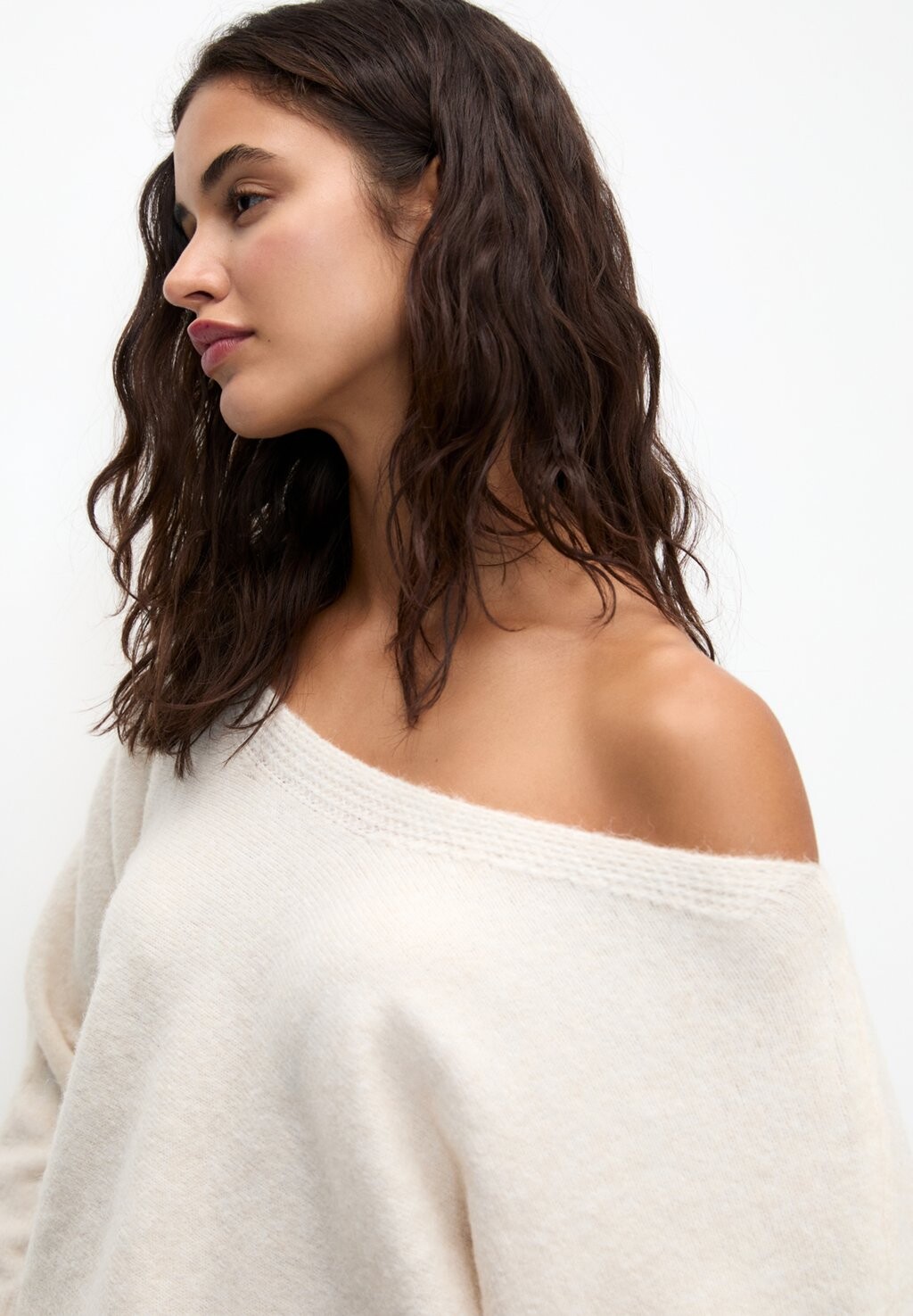 

Джемпер SOFT PULL&BEAR, песочный