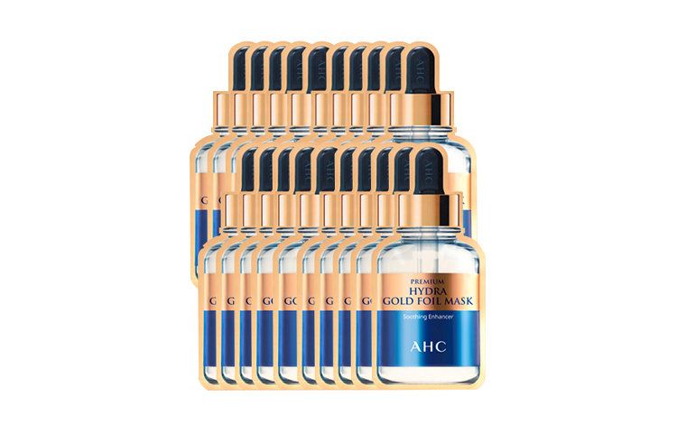 Маска для лица A.H.C — Gold Tin Foil с эффектом осветления, подтяжки, увлажнения и питания, /упаковка — фото 3