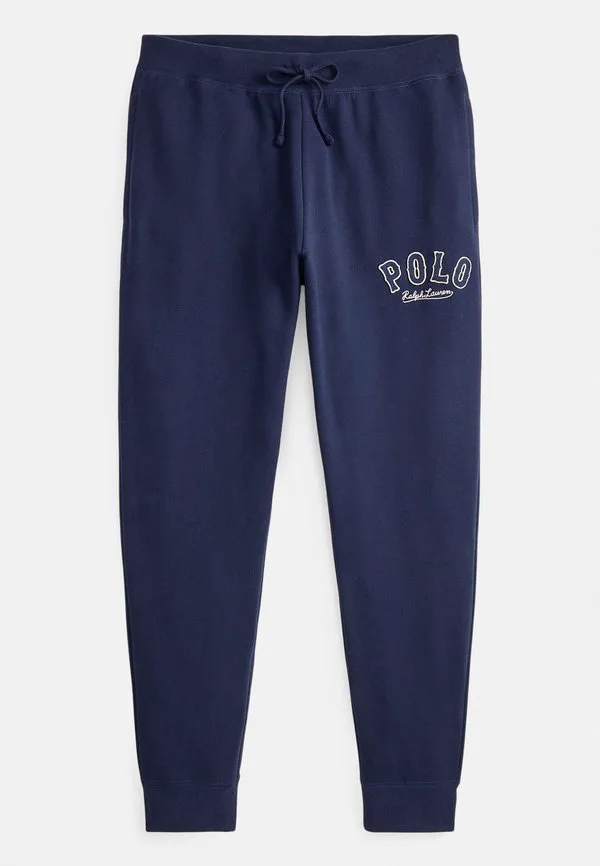 Спортивные брюки-джоггеры из флиса с логотипом в западном стиле от rl. Polo Ralph Lauren, Cruise Navy — фото 4