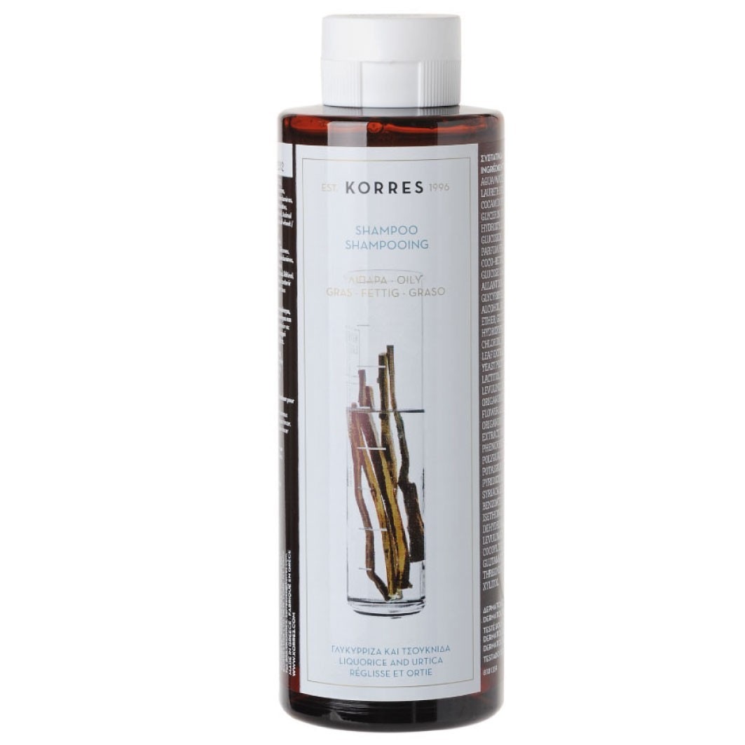 

Шампунь liquorice & urtica Korres, объем 250 мл