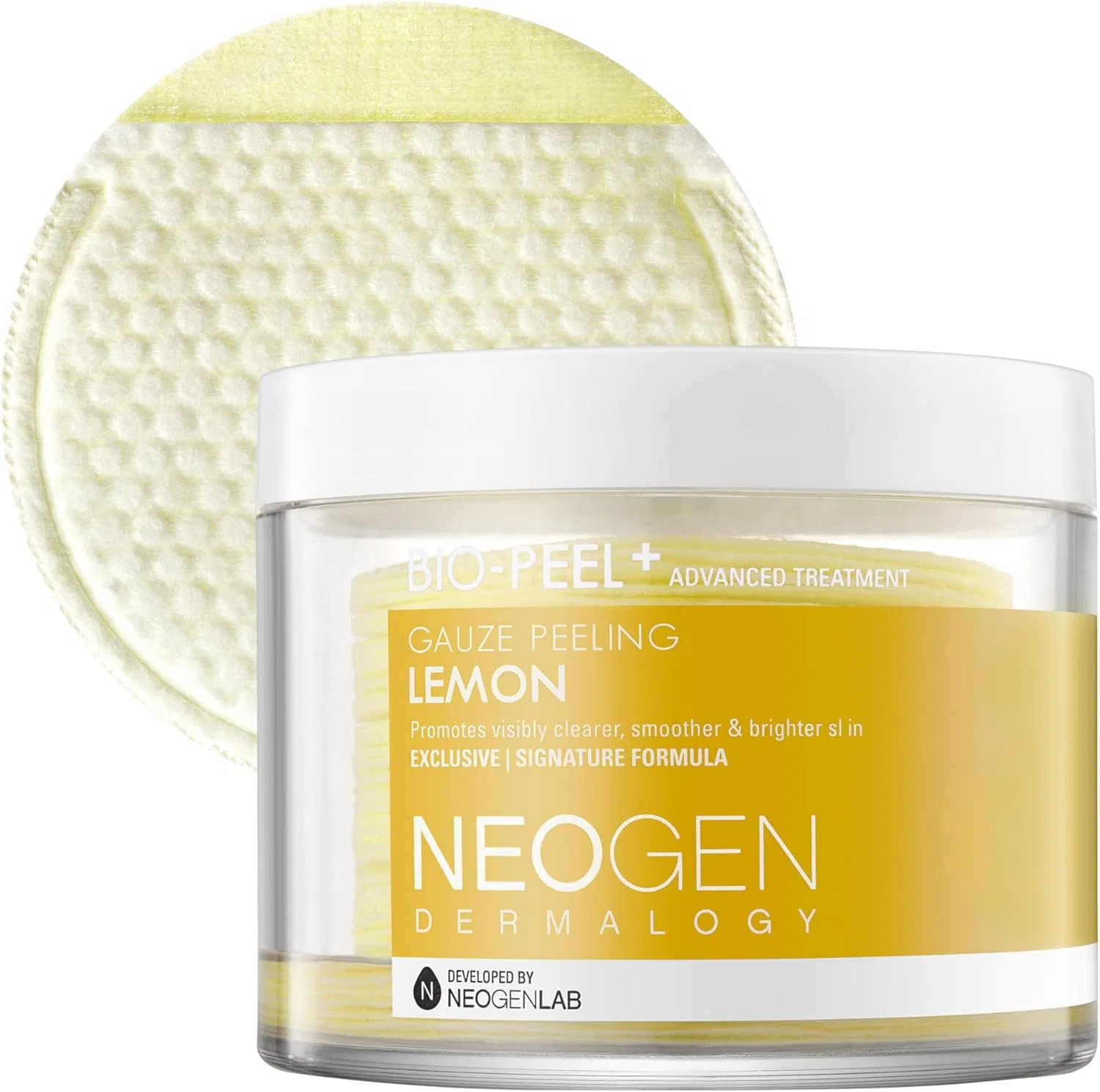Скраб для лица Bio-Peel Gauze Peel Lemon Dermalogy 200 мл 30 шт