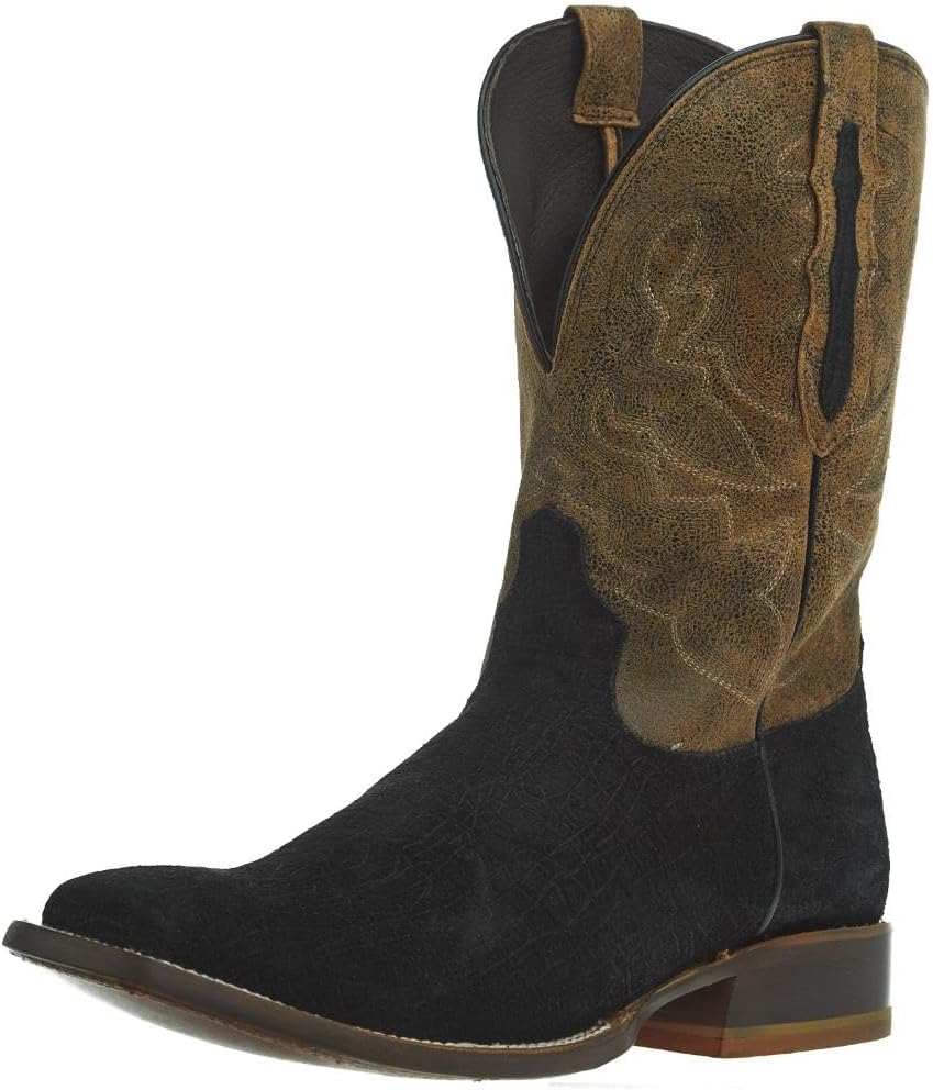 

Мужские западные сапоги Tony Lama Tucson с квадратным носком, 28 см, черный