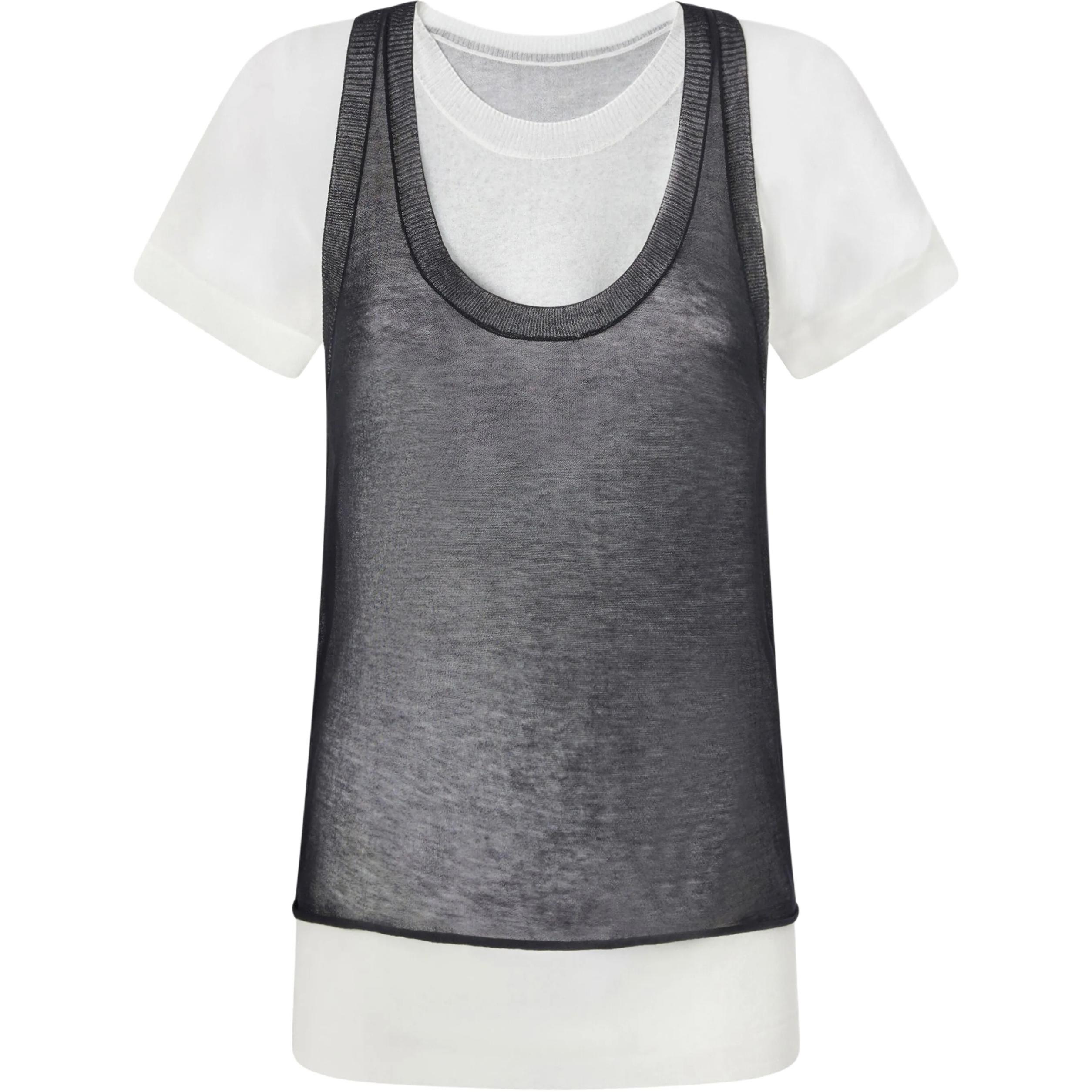 

Многослойная футболка PINKO, белый