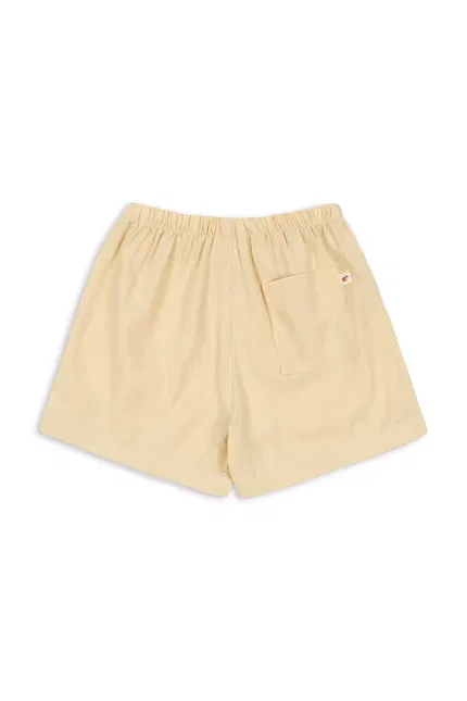 Шорты льняные свободные FRANZEN LINEN SHORTS Konges Sløjd, бежевый — фото 3