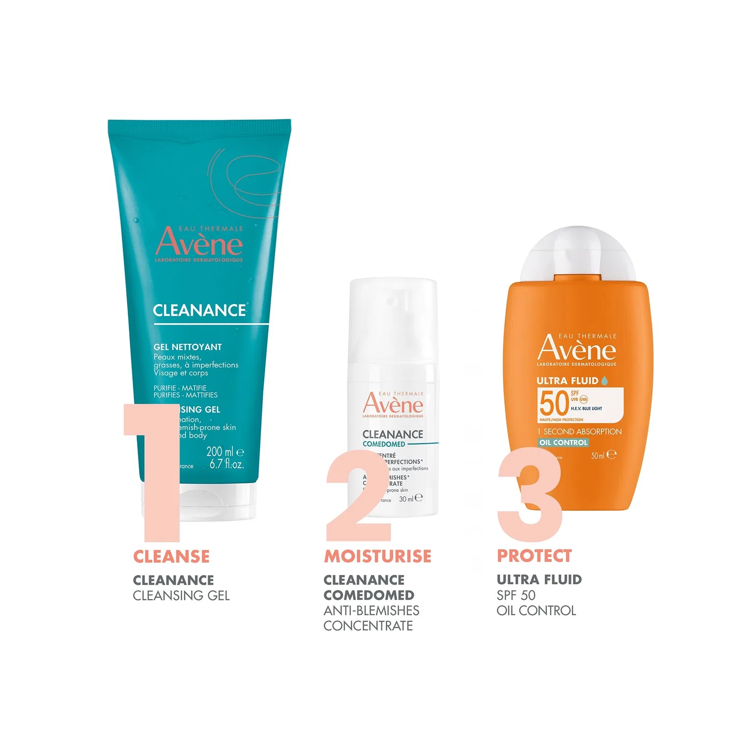Гель для умывания Avene — Очищающий гель Cleanance для жирной, склонной к высыпаниям кожи, Avène, 200 мл — фото 4
