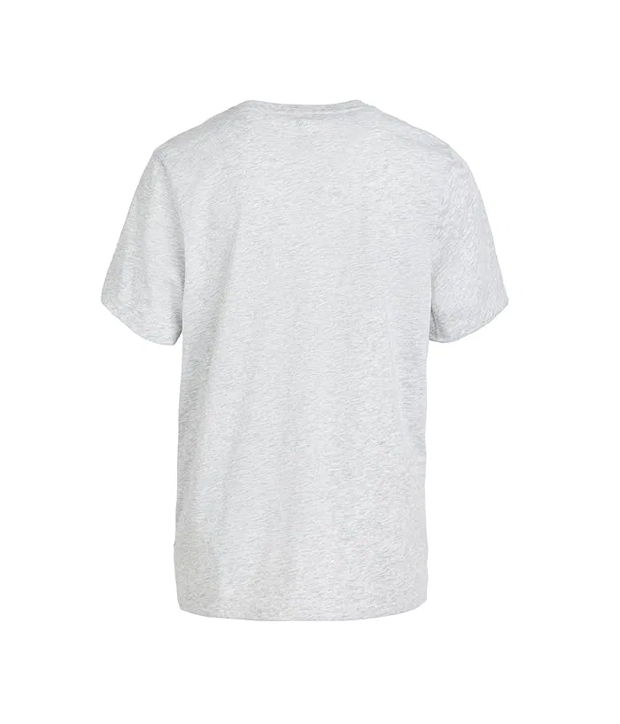 Футболка Regular Fit Heather Tee Adidas Kids, Light Grey Heather — фото 2