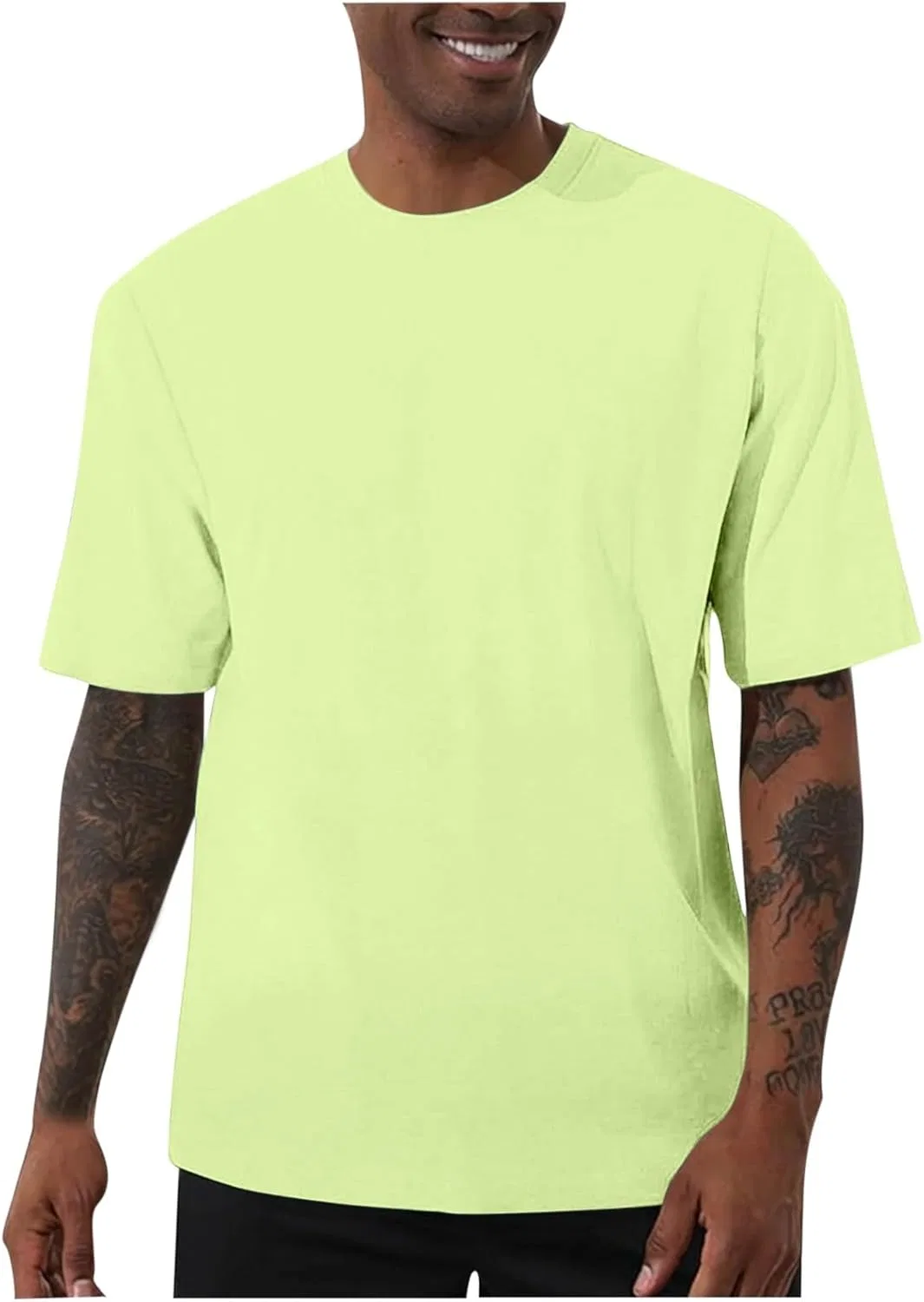 Футболка для тренировок мужская, Athletic Works, Mint Green