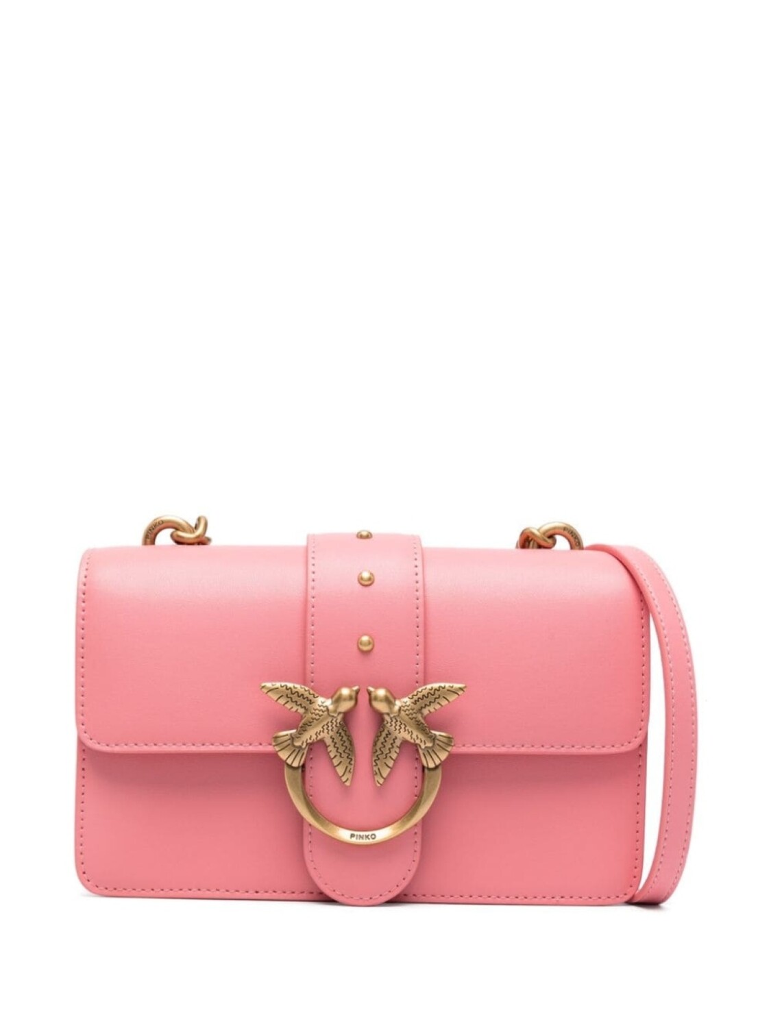 

PINKO сумка через плечо Love, розовый