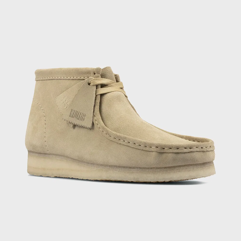Мужские ботинки Clarks Originals Wallabee, кленовый замш