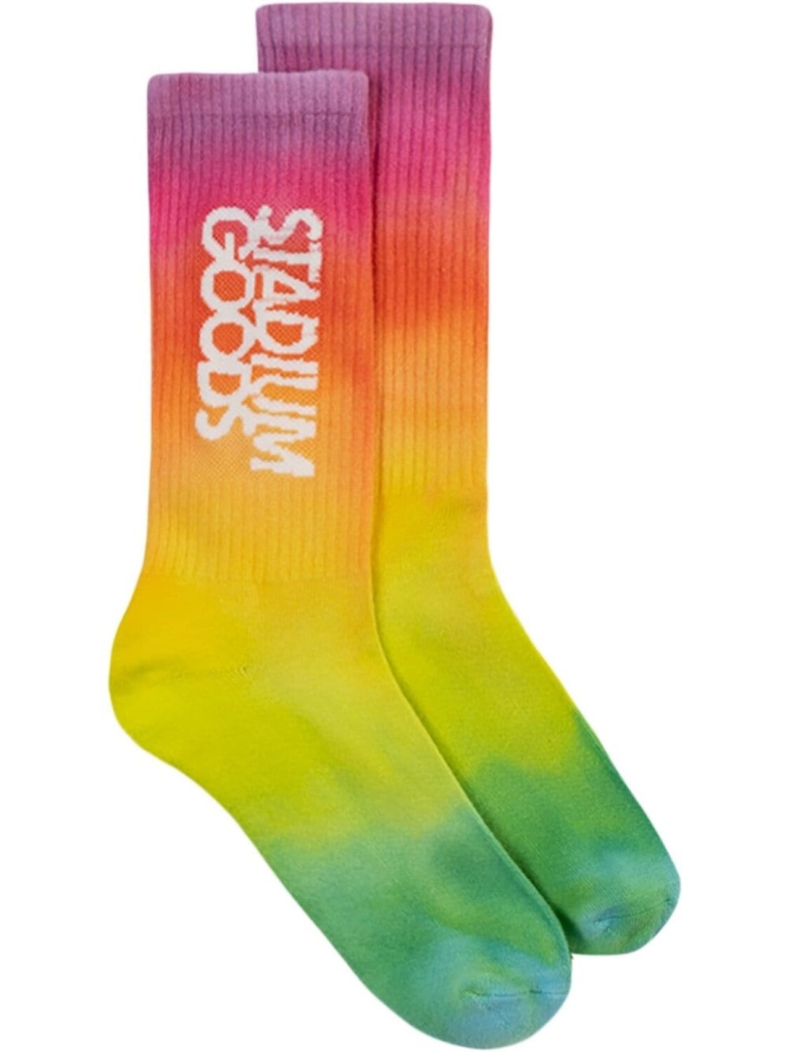 

Stadium Goods носки Sunset Gradient из коллаборации со Smalls Socks, красный