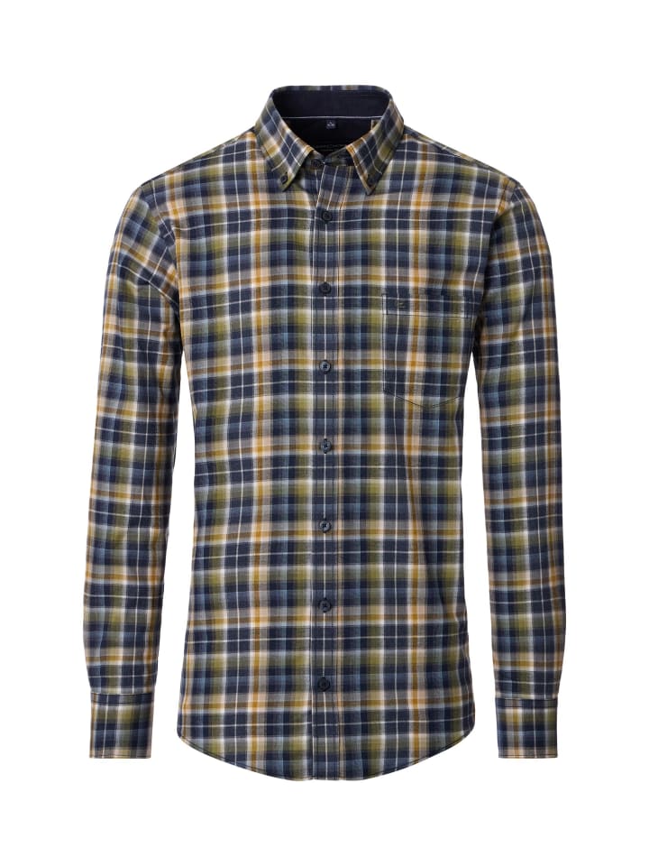 

CASAMODA Повседневная рубашка синего цвета