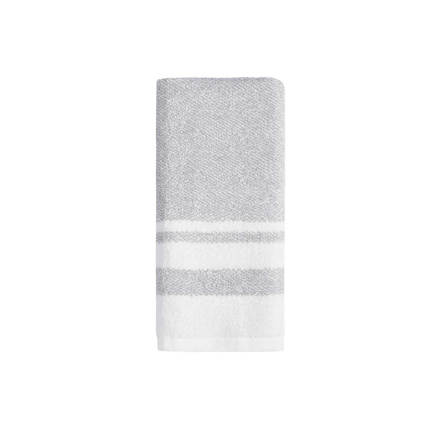 

Полотенце для рук Sonoma Goods For Life Spa Border, серый