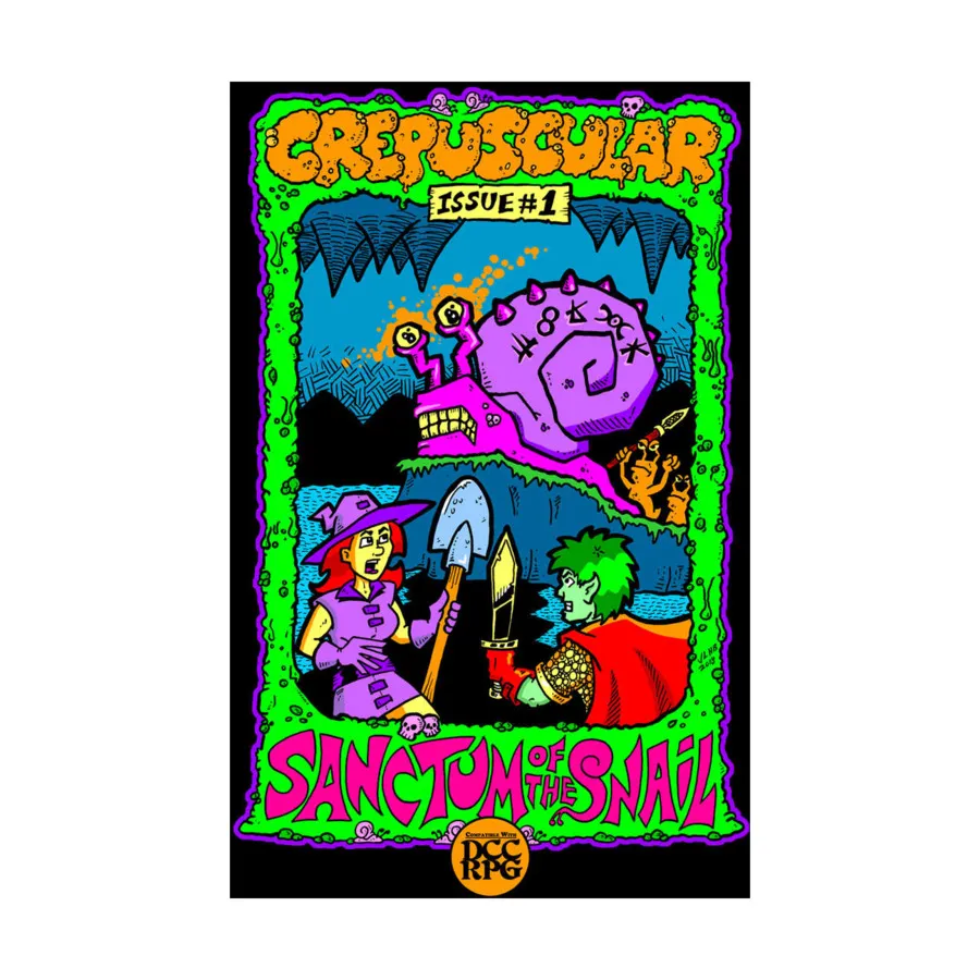 

Журнал Crepuscular #1 - Sanctum of the Snail, Role Playing Games (JLHB)