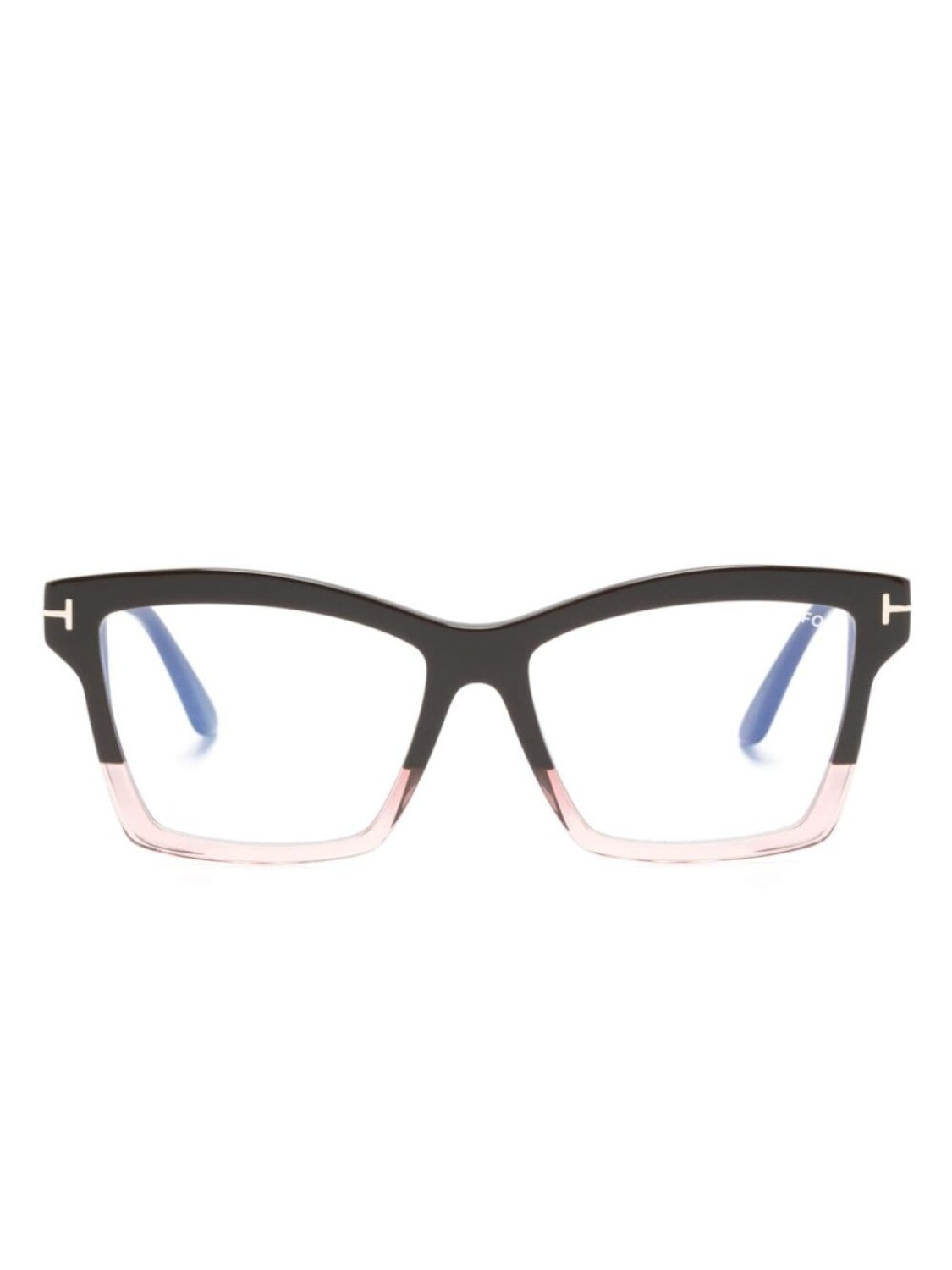 

TOM FORD Eyewear очки в квадратной оправе, коричневый