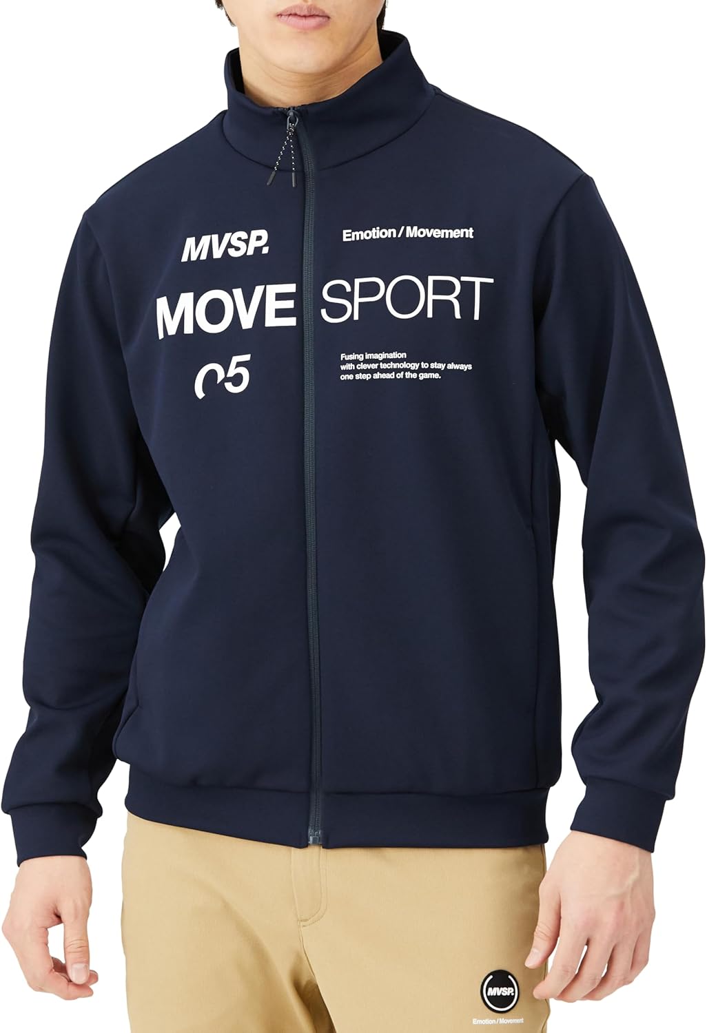 

Мужская толстовка Move Sports Descente SFTECH, с оригинальным логотипом, воротником-стойкой, эластичная, влагоотводящая, с защитой от УФ-излучения (UPF 50+), NV
