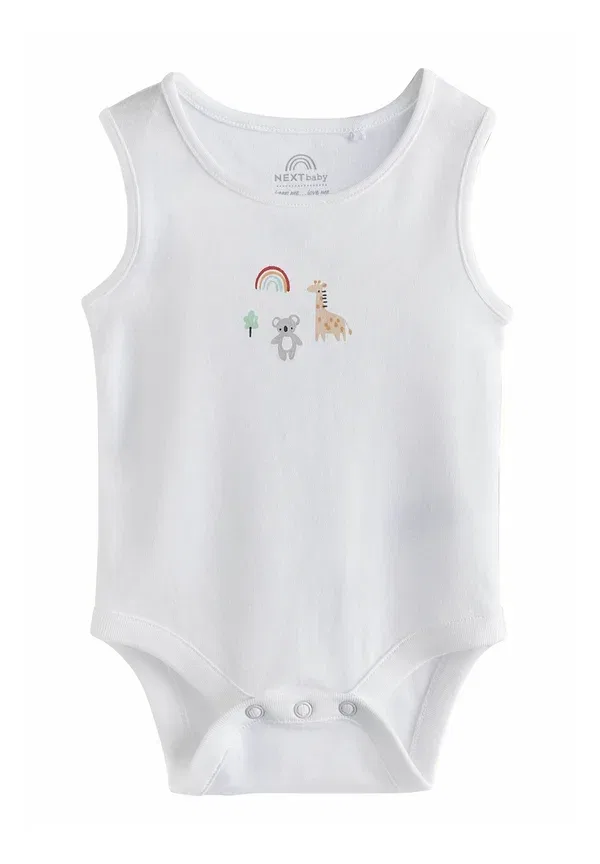 Боди Regular fit 5 pack Next, белый — фото 2