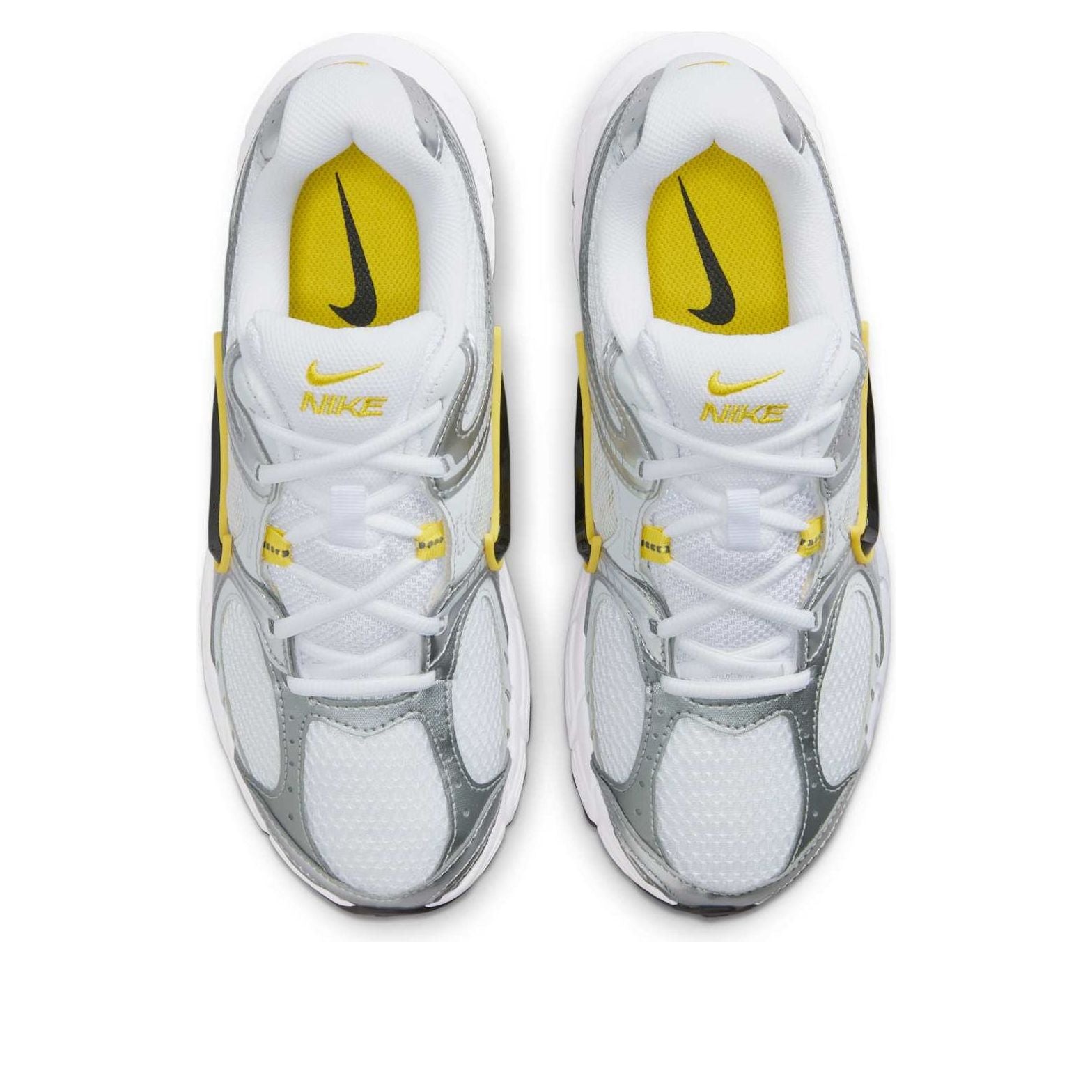 Кроссовки (WMNS) Nike V5 RNR 'White Bright Citron Metallic Silver' — фото 2