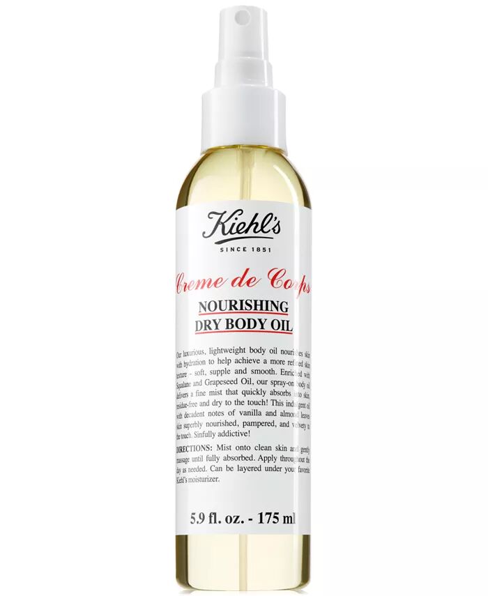 

Питательное сухое масло для тела Creme de Corps, 5,9 унции Kiehl'S Since 1851