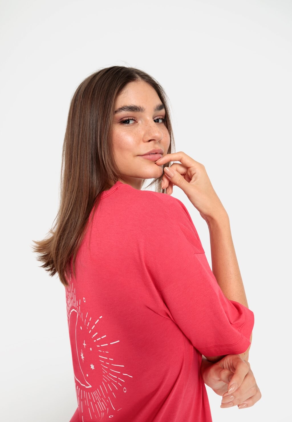 

Ночная рубашка LSCN BY LASCANA NIGHTGOWN LASCANA, розовый