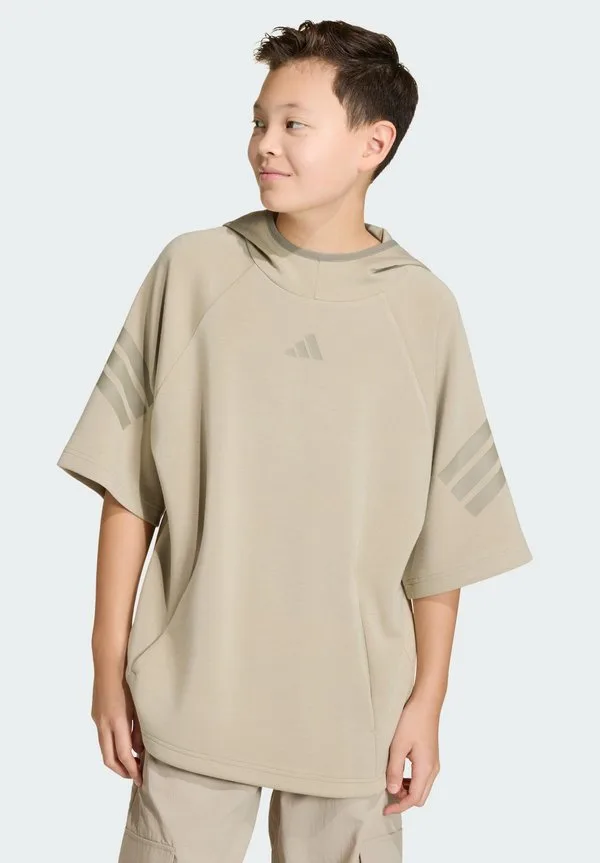 Детская футболка future icons с тремя полосками Adidas Performance, Cargo/Clay
