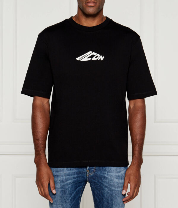 

Футболки Loose fit Dsquared2, черный